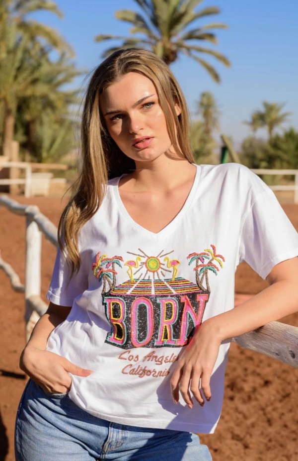 T-Shirt fluide BORN